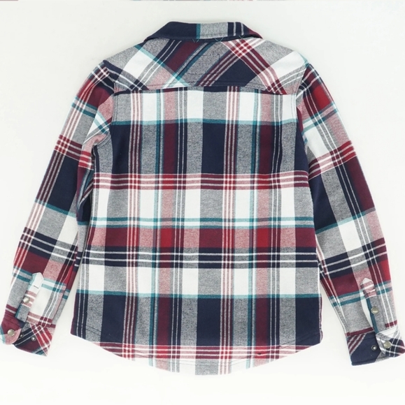 Orvis Fleece Lined Flannel Plaid Jacket sz Small - Picture 2 of 11